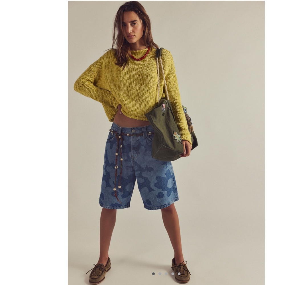 NWT FREE PEOPLE BEEN THERE BADGE TOTE BAG - Picture 7 of 7